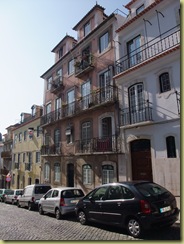 Buildings - balconys and cobbles