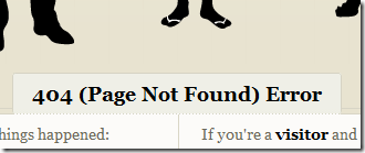error