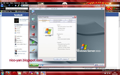 Screenshot Virtual PC di Windows 7
