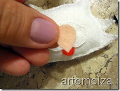 artemelza - gatinho de feltro artemelza - gatinho de feltro
