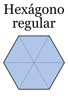 artemelza - flor em hexagono regular