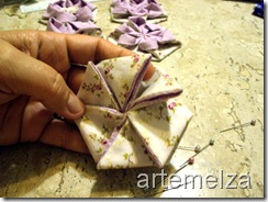 artemelza - flor em hexagono regular