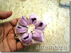 artemelza - flor em hexagono regular