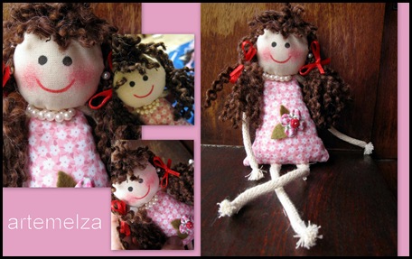 artemelza - boneca de pano artemelza - boneca de pano