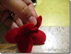 artemelza - flor de feltro