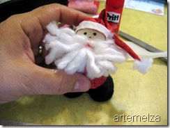 artemelza - papai noel de fuxico artemelza - papai noel de fuxico