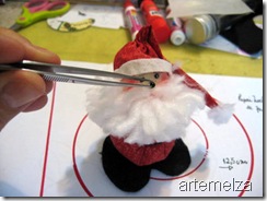 artemelza - papai noel de fuxico artemelza - papai noel de fuxico