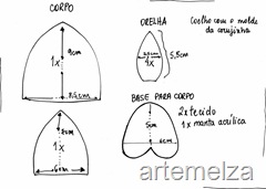 Artemelza - coelha com molde da coruja -54 Artemelza - coelha com molde da coruja -54