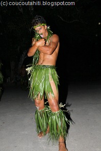 ... en mode "guerrier maori"... lol