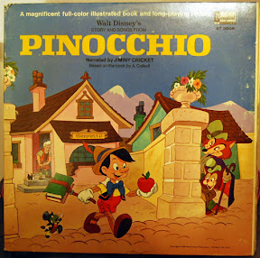 Walt Disney's Story and Songs From Pinocchio Narrated by Jiminy Cricket