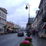 The streets of Warsaw