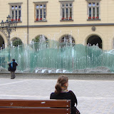 The fountain in Wroclaw market square