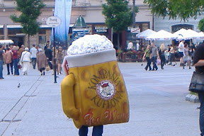 Giant beer suit!