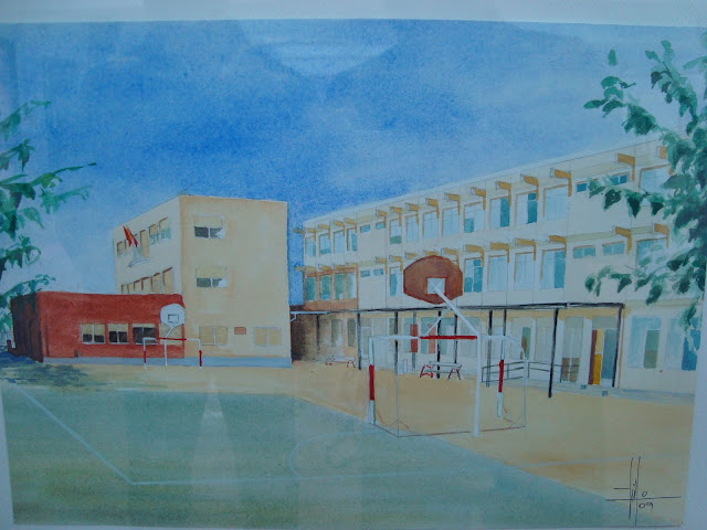 pintura del colegio