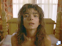 Cynthia aroused after filming