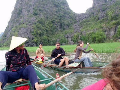 ça rame à Tam Coc