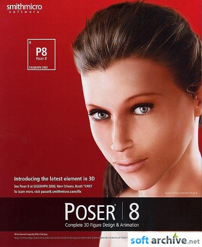 Smith Micro Poser 8 (r)2009 8.0.0.10157 serial key or number