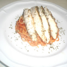 Italian Baked Chicken & Marinara Pasta