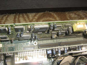 Destaque da placa de som/modem MMAT3100