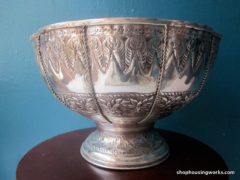 Indian Plated Metal Bowl