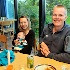 Zandra med deres lille Julius