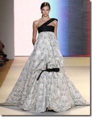 Carolina Herrera's runway emphasized dressing up and served as a reminder of how a lady dresses.