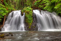 Juneau, Salmon Creek Falls, waterfalls