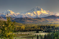 Denali from south of the Denali National Park
