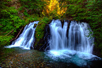 Juneau, Salmon Creek Falls, waterfalls