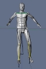 Vertex Pusher FBIK setup