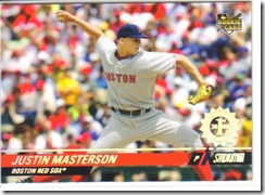 Justin Masterson Stadium [1st Day Issue]