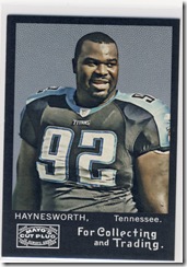 Mayo Defensive Tackle Haynesworth