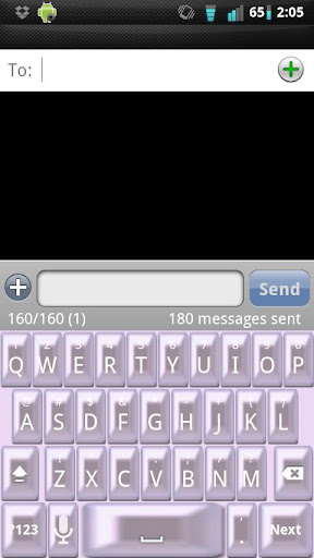 【免費個人化App】Girly Pearl Keyboard Skin-APP點子