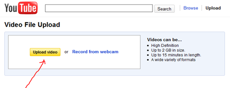 การอัพโหลดวีดีโอใน youtube การอัพโหลดวีดีโอใน youtube