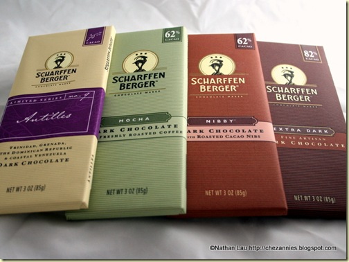  Scharffen Berger Chocolate Bars