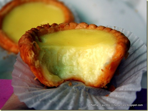 Egg Tarts from Golden Gate Bakery in San Francisco