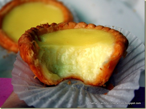  Egg Tarts from Golden Gate Bakery in San Francisco