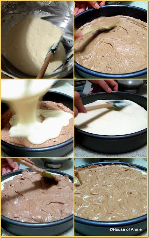 Chocolate Marble Cream Cheese Cake 2