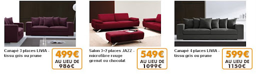 Voir les canapés discount Voir les canapés discount