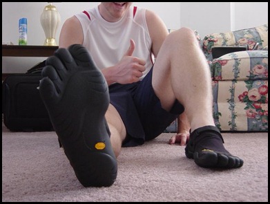 My Vibrams - KSO model - black on black