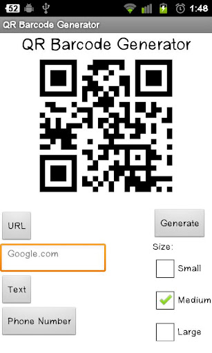 QR Barcode Generator