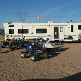 Danny's tiny, little, baby toy hauler. He can fit maybe one ten-speed bike in there.