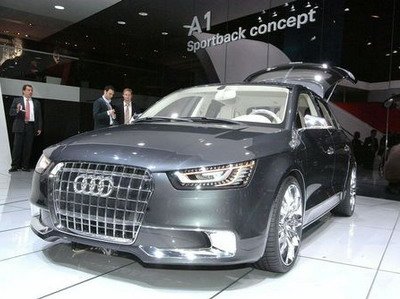 Audi has shown for the first time an interior of hatchback A1