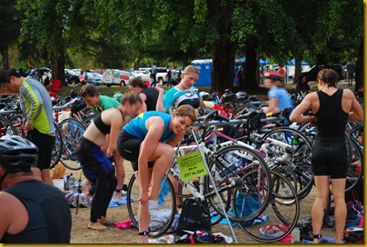 Lake Samammish Triathlon T1 Lake Samammish Triathlon T1