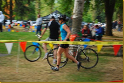 Lake Samammish Triathlon T1
