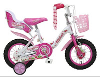Sepeda Anak WIMCYCLE Mini Strawberry 12 Inci