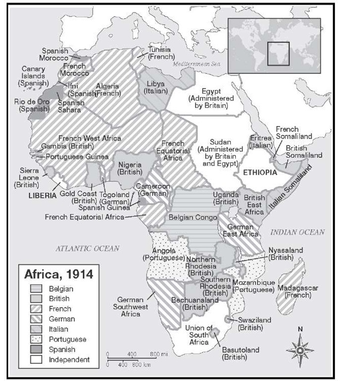 the european colonization of africa
