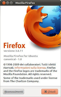 Firefox 3.6.11 Ubuntu