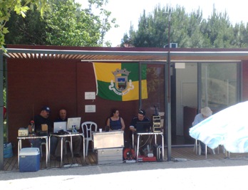 Rádio amadores no Forte da Casa 005