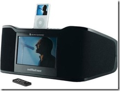 Altec Lansing inMotion iPod Digital Docking Station / Universal Audio & Video Mini Theater Speaker System with 8.5" Full Color LCD Widescreen Display, Subwoofer & Remote for All Generations iPod / MP3 / MP4 Players + Line-in Jack for CD / DVD / Cassette or Any Other A/V Player